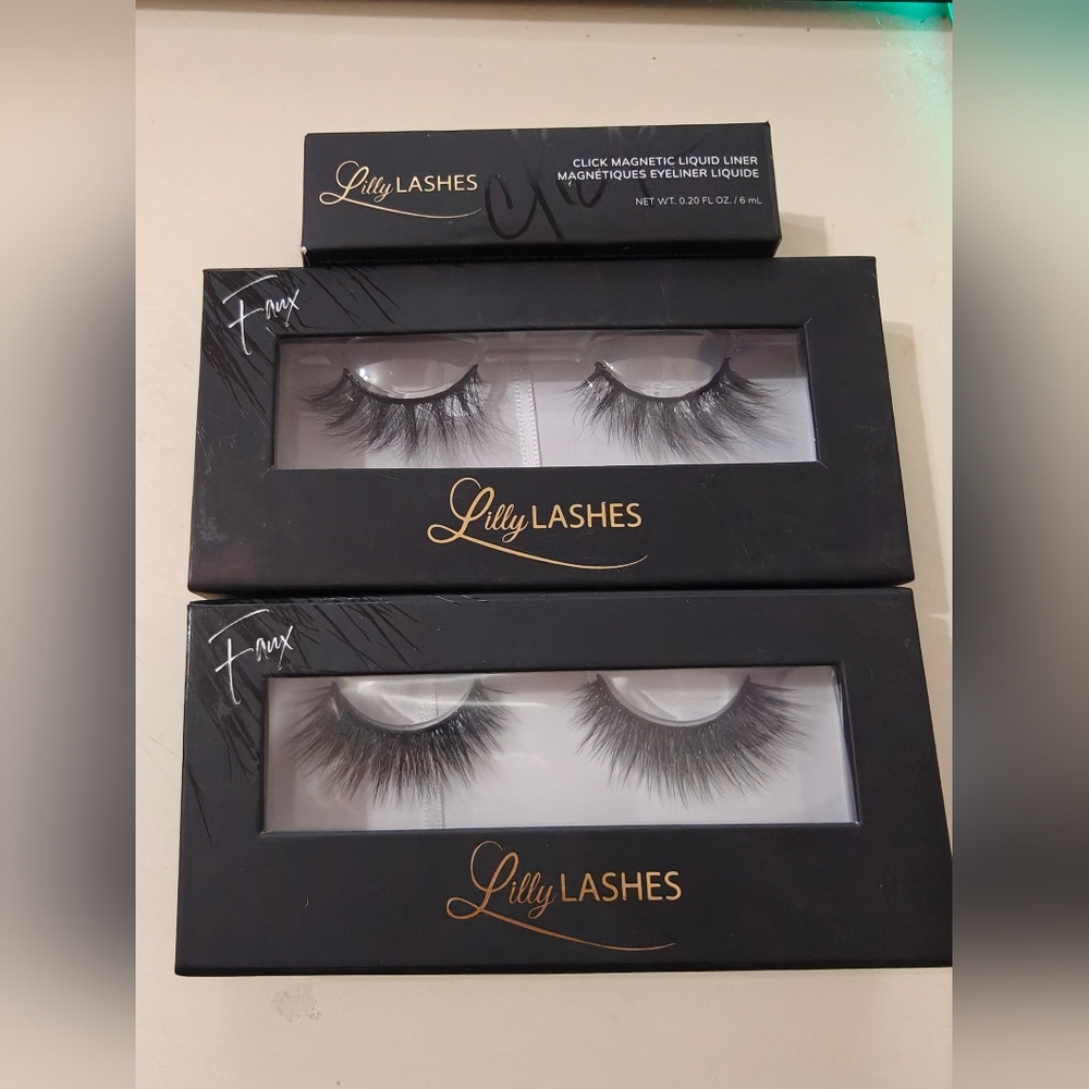 Lily Lashes 3D Faux With Magnetic Eyeliner